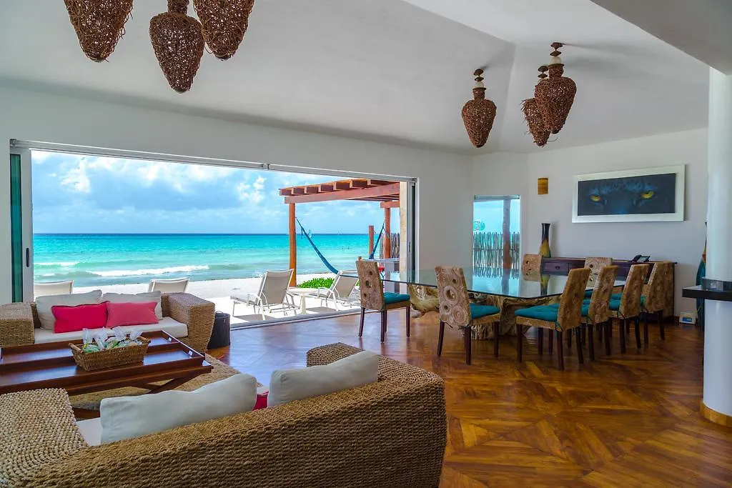 Beach Front House Casa Marmol Hotel Playa del Carmen Nyaraló