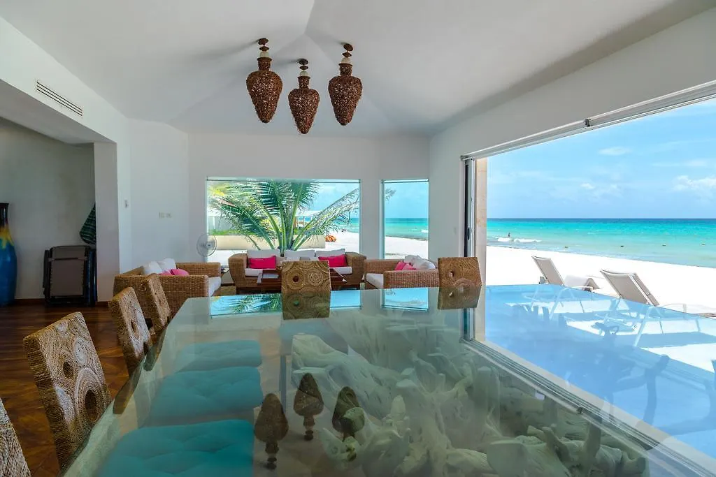 Nyaraló Beach Front House Casa Marmol Hotel Playa del Carmen